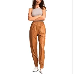 Rag & Bone Leather Joggers XS